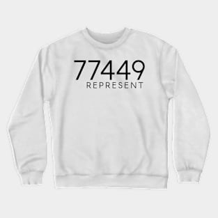 77449 Houston Represent Crewneck Sweatshirt